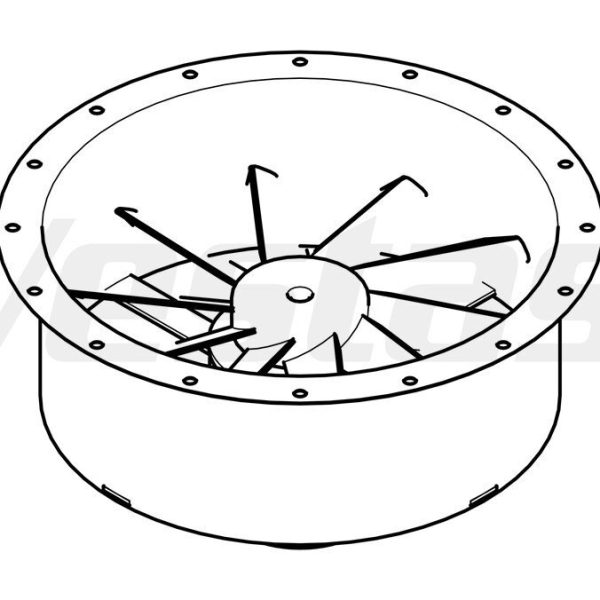 FAN, 400V, 1500 RPM, 50HZ,1.5kW