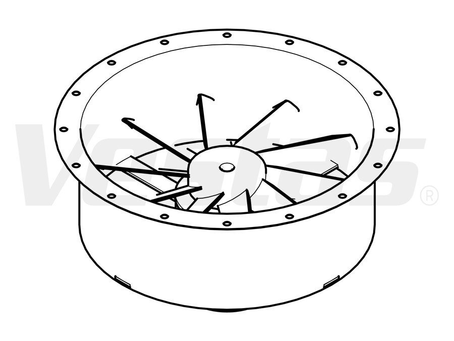 FAN, 400V, 1500 RPM, 50HZ,1.5kW